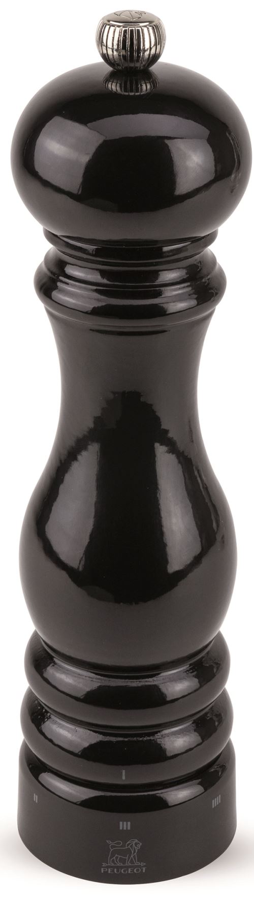 Moulin à poivre Paris Laqué noir Uselect 22cm Peugeot