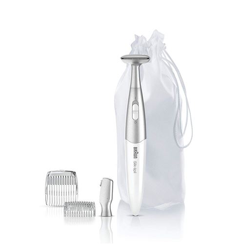 Braun Silk-Épil Bikini Styler Fg1100 Épilateur/4 Accessoires Blanc