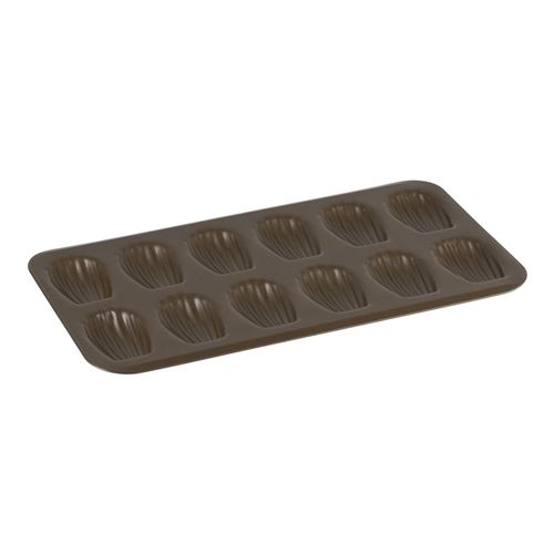 Moule 12 madeleines antiadhérent - Gobel - Plaque à patisserie