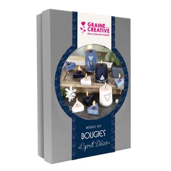 Coffret bougie esprit déco - graine créative