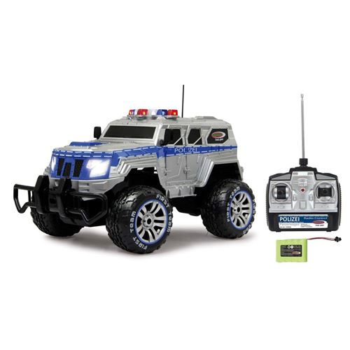 Jamara V&eacute;hicule Blind&eacute; De Police T&eacute;l&eacute;command&eacute; Monstertruck 1:12-Jamara