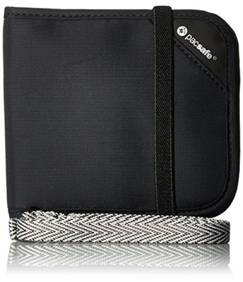 PACSAFE Rfidsafe V100 Portefeuille Noir/100