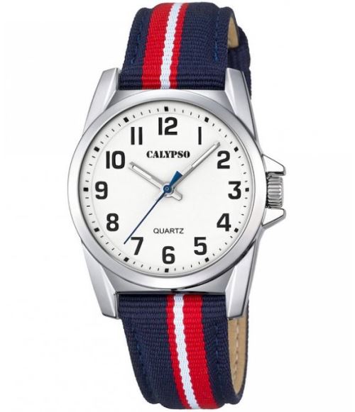 Calypso Montre File K5707/3 Blanc