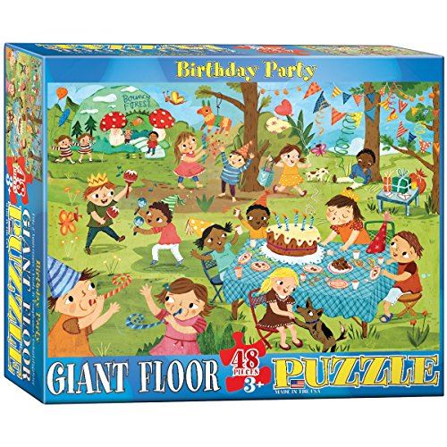 EuroGraphics Birthday Party Spot Find Floor Puzzle (48 Piece)