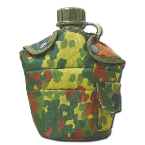 Non Communiqué Camouflage Mil-Tec Gourde Militaire Us Avec Housse