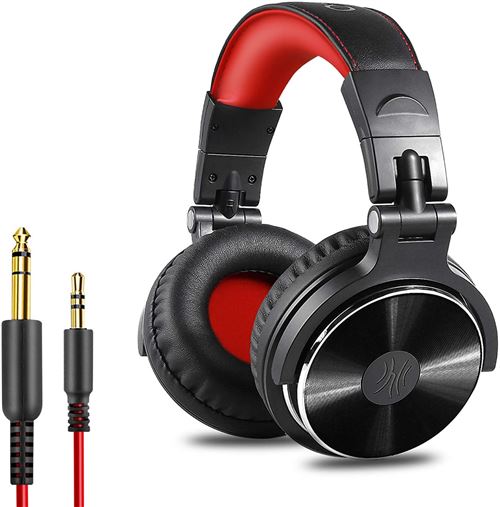 OneOdio - Casque Audio Filaire Pro10 - Rouge - Image 2