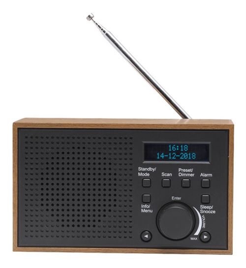 Denver Gris Foncé Radio Dab+ Dab-46 - 2 Watt - Neuf - Image 3