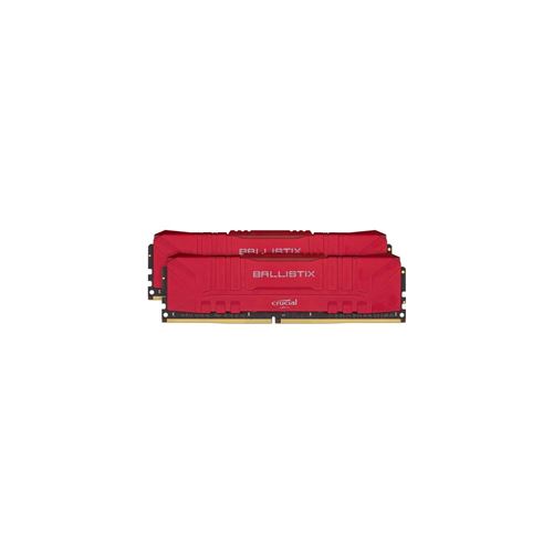 Ballistix - DDR4 - pakket - 32 GB: 2 x 16 GB - DIMM 288-PIN - 3000 MHz / PC4-24000 - CL15 - 1.35 V - niet-gebufferd - niet-ECC - rood