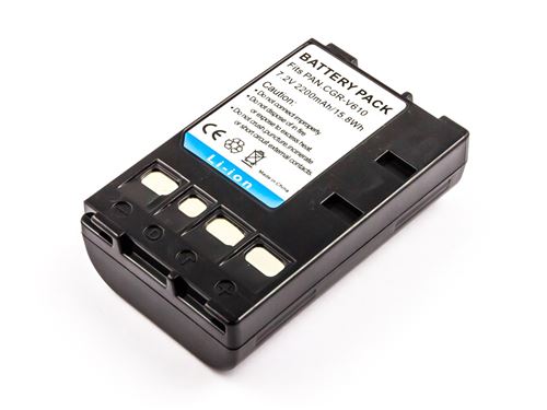 Batterie compatible PAN CGR-V610, Li-ion, 7,2V, 2200mAh, 15,8Wh
