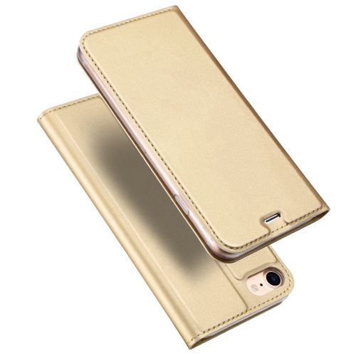 Etui en PU avec porte-carte or pour votre Apple iPhone SE 2/iPhone 9