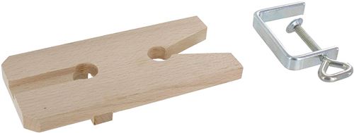 laubsägebrettchen pour les feuilles Scie en bois dur 20 x 9 cm avec 1 Serre-joint neuf