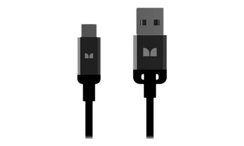 Monster High Performance - Câble USB - USB (M) pour Micro-USB de type B (M) - USB 2.0 - 15 cm - noir