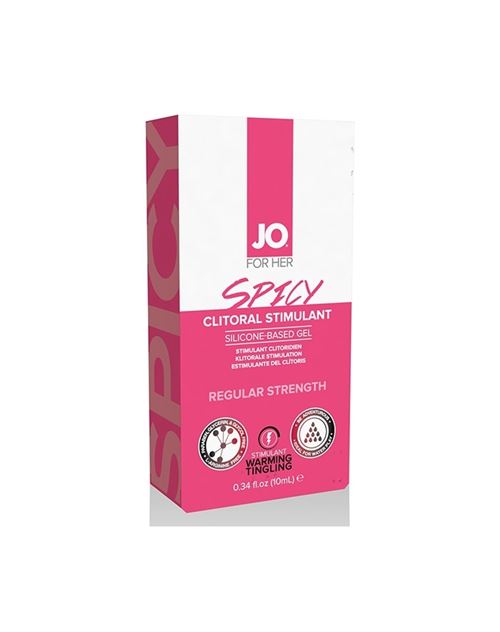 Stimulant clitoridien Épicé chaud 10 ml system jo sj40124