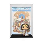 Figurine Funko Pop Comic Cover Wonder Woman 80th on throne