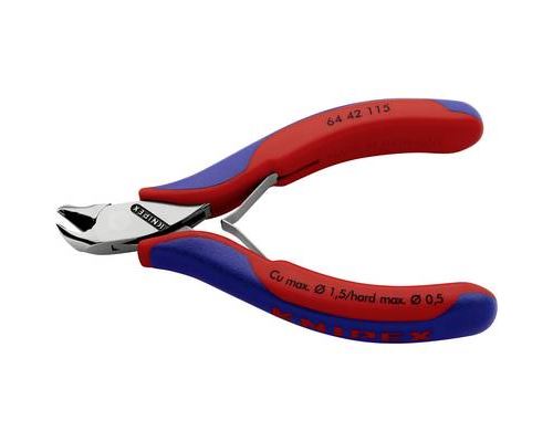 Knipex 64 42 115 Electronics End Cutting Nippers Oblique Short Head