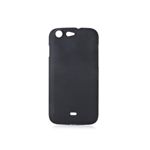 Coque rigide noire toucher gomme pour Wiko Stairway