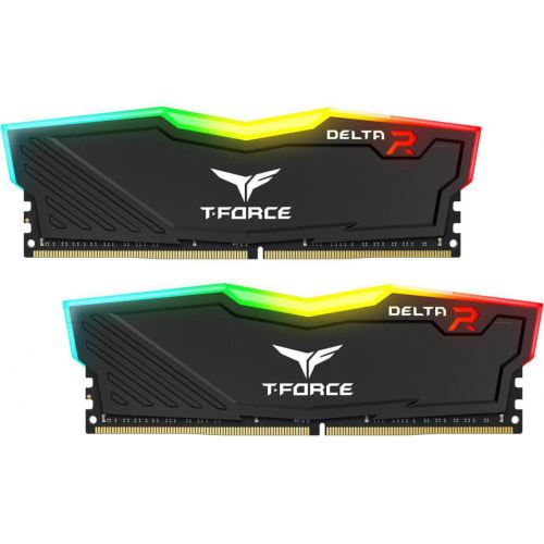 Mémoire RAM TeamGroup T-Force Delta RGB TF3D432G3200HC16FDC01 32Go (2x16Go) DDR4 3200MHz CL16 Noir