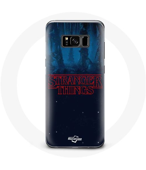 Coque pour Samsung Galaxy S8 plus Stranger Things logo de la saison 2 Maniacase