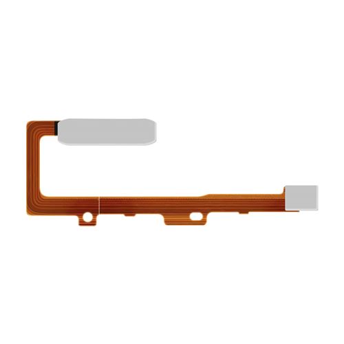 Bouton Home pour Honor 20 de Remplacement avec Nappe de connexion argent Clappio