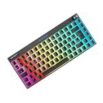 Clavier Marsgaming Clavier Mars Gaming MKCLOUDBRPT Sans Fil Bluetooth USB  Cable Mécanique RGB Noir