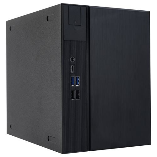 Asrock DeskMeet X300 8L sized PC Black AMD X300 Socket AM4