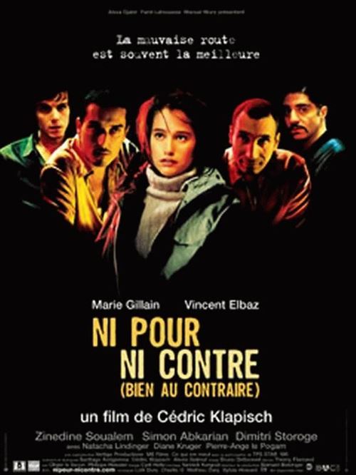 Ni Pour Ni Contre - 2003 - Cédric Klapisch, Marie Gillain - 40x60cm - Affiche de cinéma originale pliée