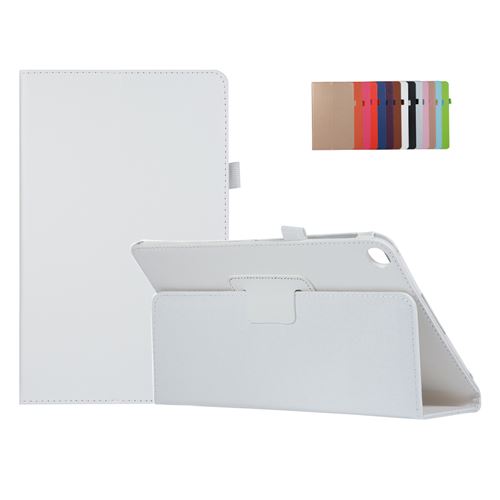 Etui housse protection blanc pour Samsung Galaxy TAB A9 2023 8,7 pouces avec stand Pochette coque XEPTIO