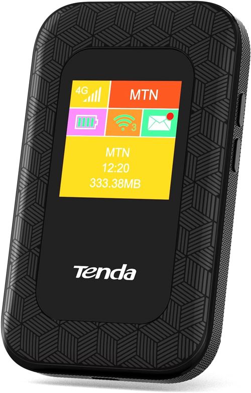 Tenda 4G185 - V2.0 - mobiele hotspot - 4G LTE - 150 Mbps - 802.11b/g/n