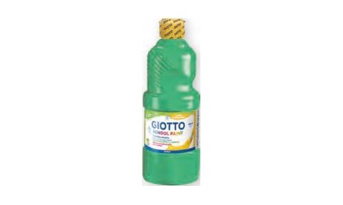 GIOTTO SCHOOL - Peinture - peinture à tempera - turquoise - extra-fine - 500 ml