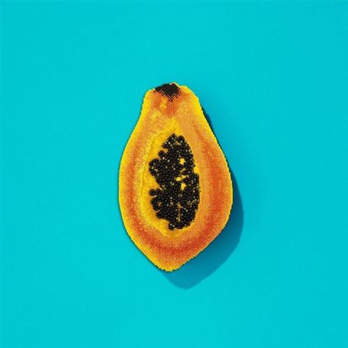 Papaya, Perlenstickset - Miniart Crafts