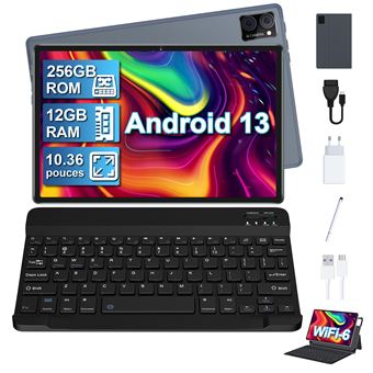 Tablette 12GB RAM+ 256GB ROM+ (1To Extensible) tablette tactile Android ...