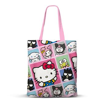 Sac de Courses Shopping FAN Hello Kitty Panels Multicolore