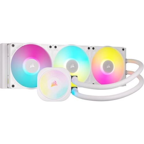 Kit Watercooling CPU Corsair ICUE LINK TITAN 360 RX RGB blanc - Corsair