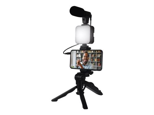 Kit Influence Live stream avec trépied et microphone Bigben Neuf - vue 3