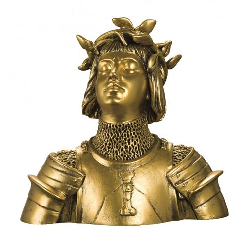 IMPEXIT - Buste de Jeanne d'arc par antonin mercié 11,5/11,5/6 cm