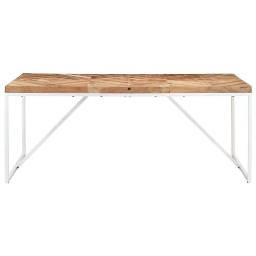 Vidaxl Table À Manger 180X90x76 Cm Bois - Image 3