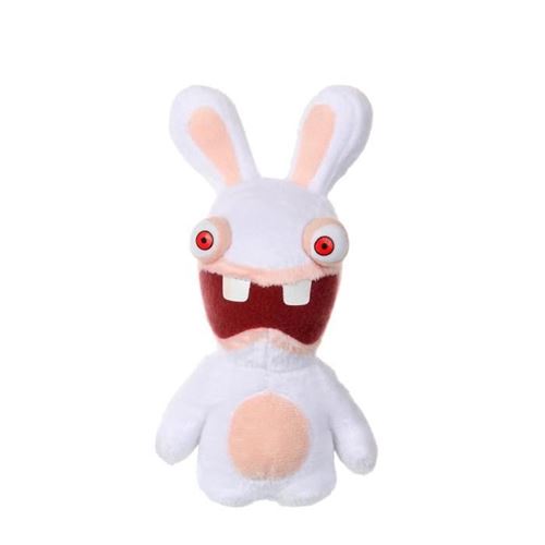 Peluche Lapins Crétins Bean - Gipsy Toys - Bouche Ouverte, 18 Cm