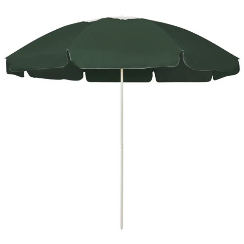 Parasol de plage 240 cm Vert