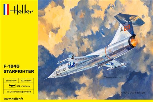 F-104g Starfighter - 1:48e - Heller