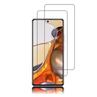 HQSELECTION® Lot De 2 Verre Trempé Pour Xiaomi 11T 5G / Xiaomi 11T Pro 5G .Vitre protection d'écran Transparent - Anti Rayures Dureté 9H - 1