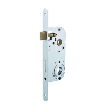 Serrure encastrable axe 55 mm - entraxe 72 mm pour porte bois ou