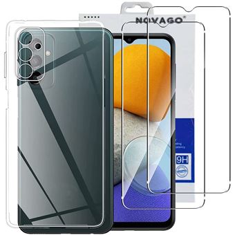 Kit Protection Google Pixel 5A 5G : Coque Gel Transparente + 2 Protections écran Verre Trempé - Neuf