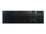 Logitech Gaming G915 - Clavier - backlit - USB, Bluetooth, LIGHTSPEED - Suisse - commutateur : GL Tactile - noir