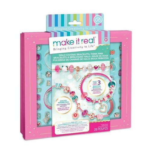 Kit Bracelets - Halo Charms Bracelets Think Pink