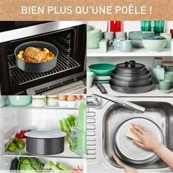 Tefal lot de 5p Ingenio Renew On ceramique antiadhesif L2619002