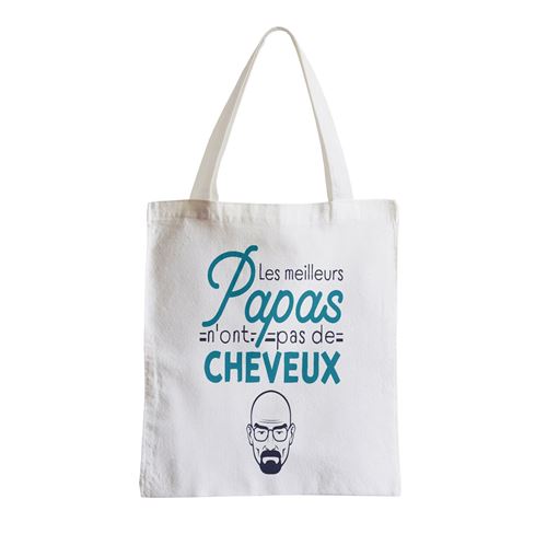 Grand sac pour shopping Les meilleurs papas n'ont