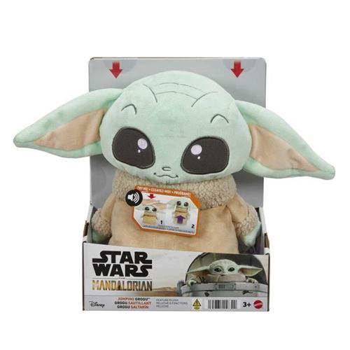 Peluche Grogu sautillant - HPG48
