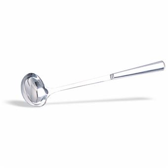 Cuillère à Sauce Gefu - Acier Inoxydable, Bec Verseur Et Crochet - 31,4 Cm - Design Premium