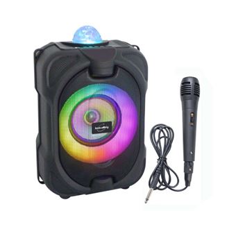 Enceinte lumineuse Bluetooth KARAOKE 150W PACKSOUND - 1