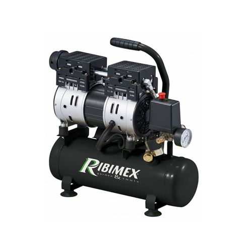 Non Communiqué Compresseur Éléctrique 1Cv 6L Silencieux Ribimex Prcomp1/06Silr